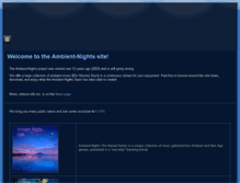 Tablet Screenshot of ambient-nights.org